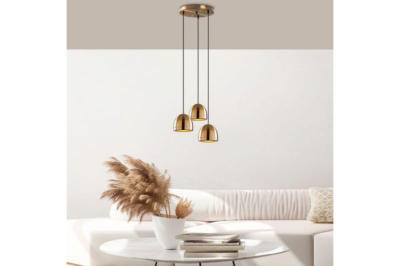 Taklampa Venor Rund Vintage - Koppar - Belysning & el - Inomhusbelysning & lampor - Taklampa & takbelysning - Pendellampor & hänglampor