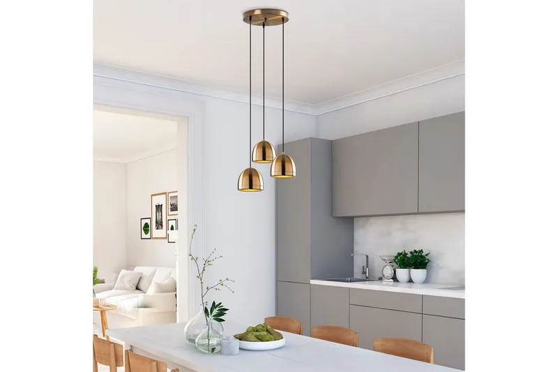 Taklampa Venor Rund Vintage - Koppar - Belysning & el - Inomhusbelysning & lampor - Taklampa & takbelysning - Pendellampor & hänglampor