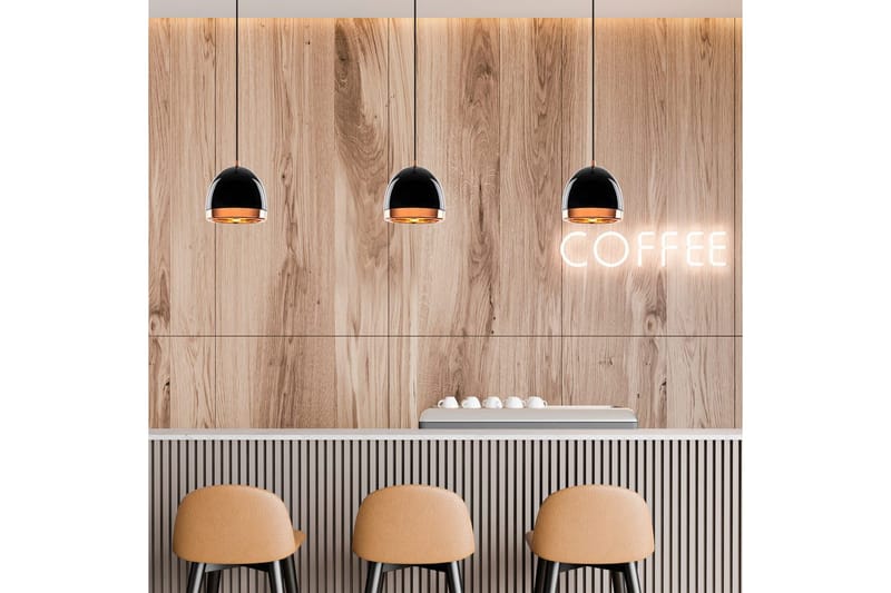 Taklampa Venor Svart / Rany - Svart / Rany - Belysning & el - Inomhusbelysning & lampor - Taklampa & takbelysning - Pendellampor & hänglampor