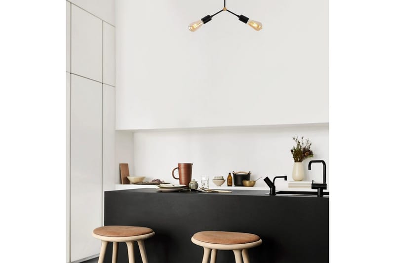 Taklampa Vilsa Svart - Svart - Belysning & el - Inomhusbelysning & lampor - Taklampa & takbelysning - Plafond