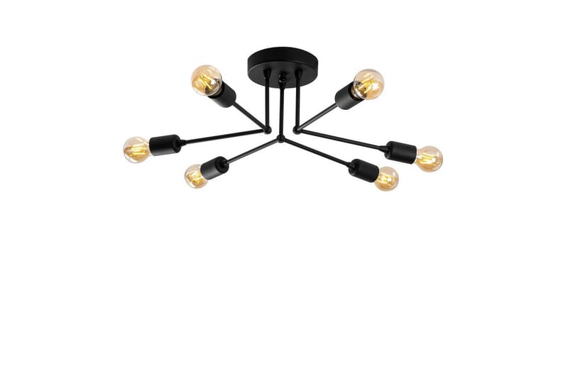 Taklampa Vilsa Svart - Svart - Belysning & el - Inomhusbelysning & lampor - Taklampa & takbelysning - Plafond