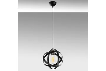 Taklampa Voroa Svart / Nickel - Svart / Nickel - Belysning & el - Inomhusbelysning & lampor - Taklampa & takbelysning - Pendellampor & hänglampor