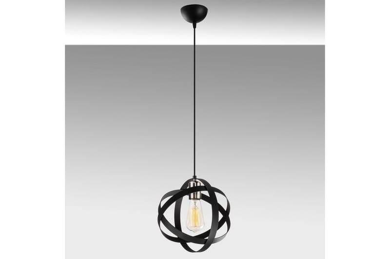 Taklampa Voroa Svart / Nickel - Svart / Nickel - Belysning & el - Inomhusbelysning & lampor - Taklampa & takbelysning - Pendellampor & hänglampor