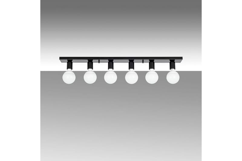 Taklampa Wostra Stor Svart / Vit - Svart / Vit - Belysning & el - Inomhusbelysning & lampor - Taklampa & takbelysning - Pendellampor & hänglampor