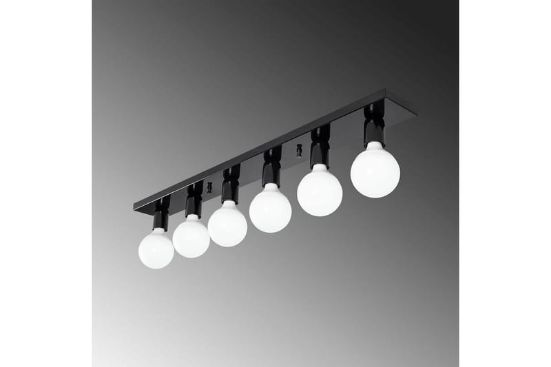 Taklampa Wostra Stor Svart / Vit - Svart / Vit - Belysning & el - Inomhusbelysning & lampor - Taklampa & takbelysning - Pendellampor & hänglampor