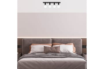 Taklampa Wostra Svart / Vit - Svart / Vit - Belysning & el - Inomhusbelysning & lampor - Taklampa & takbelysning - Plafond