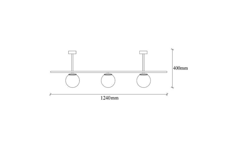Taklampa Wynel Svart / Vit Fyra uttag - Fyra uttag - Belysning & el - Inomhusbelysning & lampor - Taklampa & takbelysning - Pendellampor & hänglampor