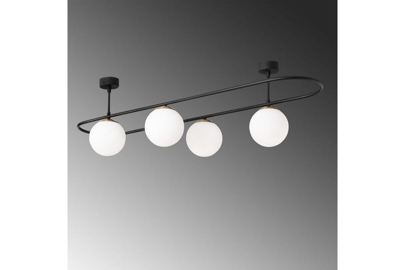 Taklampa Wynel Svart / Vit Fyra uttag - Fyra uttag - Belysning & el - Inomhusbelysning & lampor - Taklampa & takbelysning - Pendellampor & hänglampor