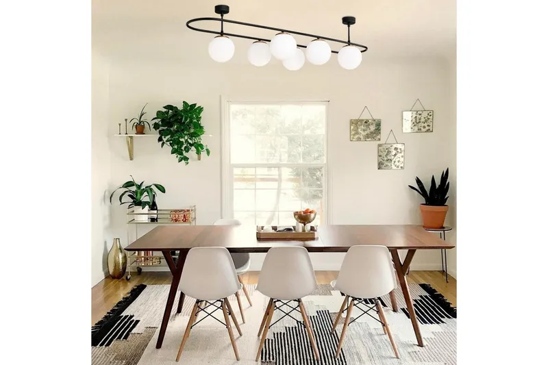 Taklampa Wynel Svart / Vit Sex Socket - Sex Socket - Belysning & el - Inomhusbelysning & lampor - Taklampa & takbelysning - Pendellampor & hänglampor