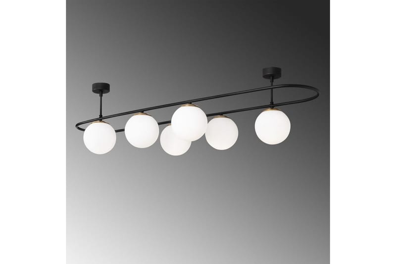 Taklampa Wynel Svart / Vit Sex Socket - Sex Socket - Belysning & el - Inomhusbelysning & lampor - Taklampa & takbelysning - Pendellampor & hänglampor