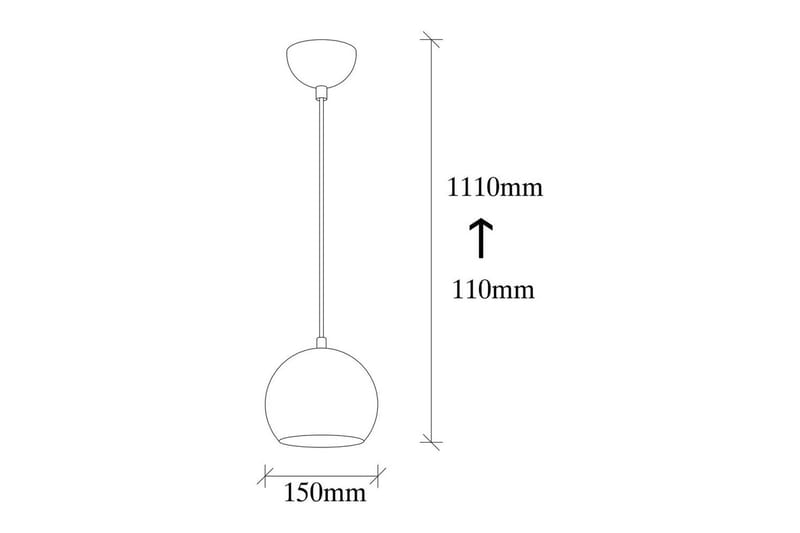 Taklampa Zana Rany - Rany - Belysning & el - Inomhusbelysning & lampor - Taklampa & takbelysning - Pendellampor & hänglampor