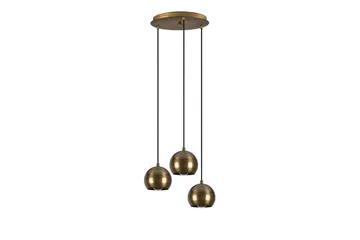 Taklampa Zana Vintage Jaromere Tre - Guld - Belysning & el - Inomhusbelysning & lampor - Taklampa & takbelysning - Pendellampor & hänglampor