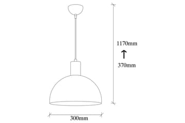 Taklampa Zephyra Svart / Rany - Svart - Belysning & el - Inomhusbelysning & lampor - Taklampa & takbelysning - Pendellampor & hänglampor