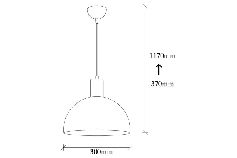 Taklampa Zephyra Svart / Rany - Svart - Belysning & el - Inomhusbelysning & lampor - Taklampa & takbelysning - Pendellampor & hänglampor