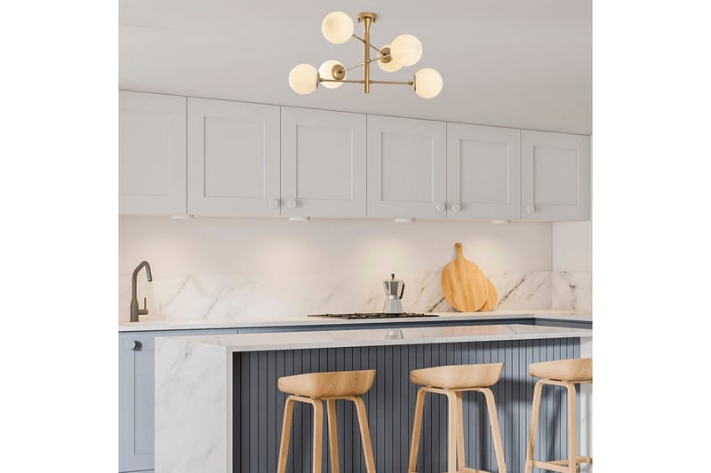 Taklampa Zurelle Rany - Guld - Belysning & el - Inomhusbelysning & lampor - Taklampa & takbelysning - Plafond