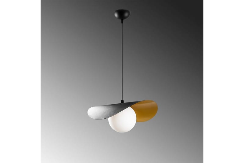 Taklampa Pelyn Svart / Vit - Svart / Vit - Belysning & el - Inomhusbelysning & lampor - Taklampa & takbelysning - Pendellampor & hänglampor