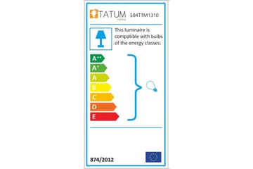 Taklampa Pelyn Svart / Vit - Svart / Vit - Belysning & el - Inomhusbelysning & lampor - Taklampa & takbelysning - Pendellampor & hänglampor