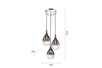 Taklampa Pilua - 43x120x43 cm - Belysning & el - Inomhusbelysning & lampor - Taklampa & takbelysning - Pendellampor & hänglampor