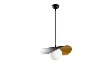 Taklampa Pelyn Svart / Vit - Svart / Vit - Belysning & el - Inomhusbelysning & lampor - Taklampa & takbelysning - Pendellampor & hänglampor