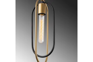 Taklampa Pindor Thre svart / guld - Guld/Svart - Belysning & el - Inomhusbelysning & lampor - Taklampa & takbelysning - Pendellampor & hänglampor