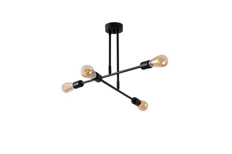 Taklampa Pareek Svart - Svart - Belysning & el - Inomhusbelysning & lampor - Taklampa & takbelysning - Plafond