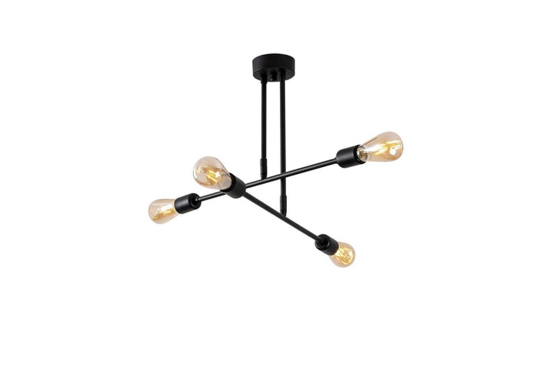 Taklampa Pareek Svart - Svart - Belysning & el - Inomhusbelysning & lampor - Taklampa & takbelysning - Plafond