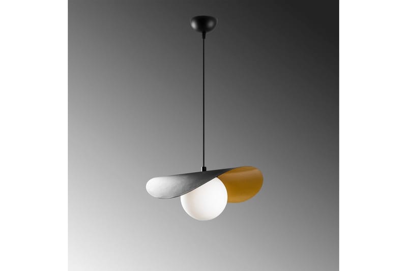 Taklampa Pelyn Svart / Vit - Svart / Vit - Belysning & el - Inomhusbelysning & lampor - Taklampa & takbelysning - Pendellampor & hänglampor