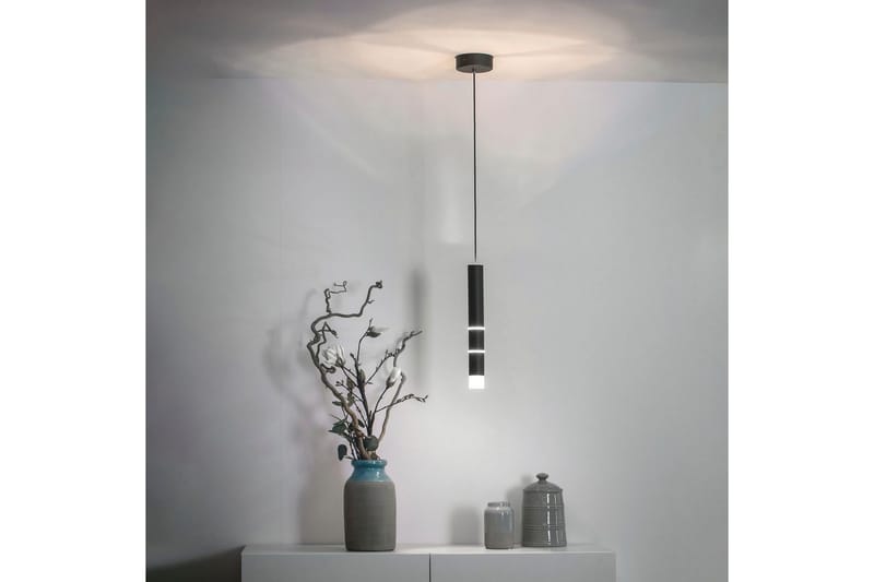 Taklampa Pure Vega - 12x120x12 cm, Svart - Belysning & el - Inomhusbelysning & lampor - Taklampa & takbelysning - Pendellampor & hänglampor
