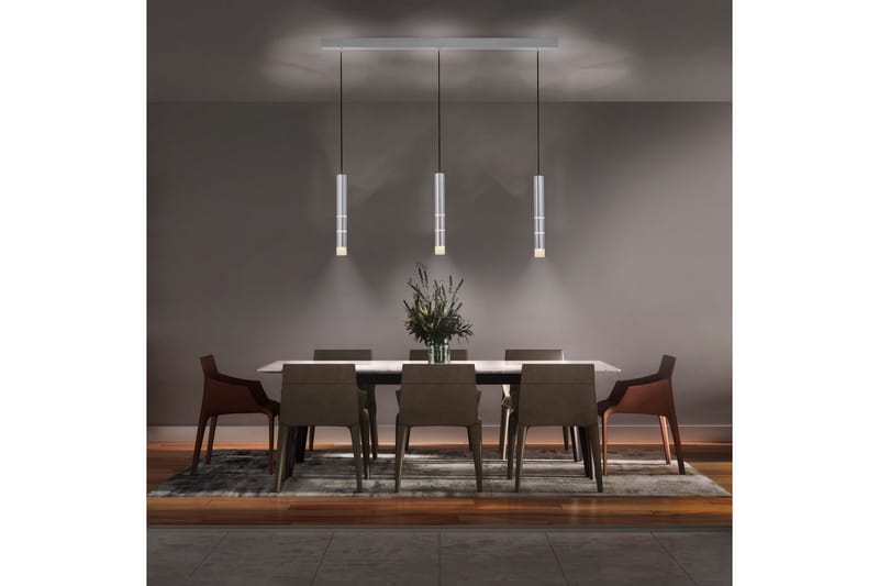 Taklampa Pure Vega - 5x120x120 cm, Aluminium - Belysning & el - Inomhusbelysning & lampor - Taklampa & takbelysning - Pendellampor & hänglampor