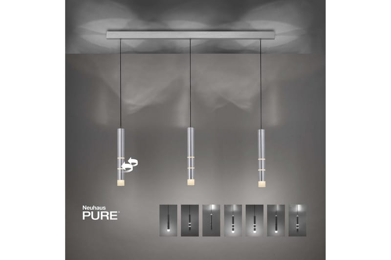 Taklampa Pure Vega - 5x120x120 cm, Aluminium - Belysning & el - Inomhusbelysning & lampor - Taklampa & takbelysning - Pendellampor & hänglampor