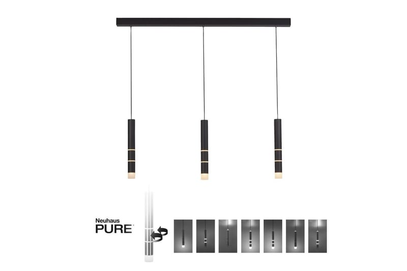 Taklampa Pure Vega - 5x120x120 cm, Svart - Belysning & el - Inomhusbelysning & lampor - Taklampa & takbelysning - Pendellampor & hänglampor