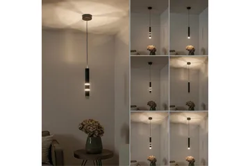 Taklampa Pure Vega - 12x120x12 cm, Svart - Belysning & el - Inomhusbelysning & lampor - Taklampa & takbelysning - Pendellampor & hänglampor