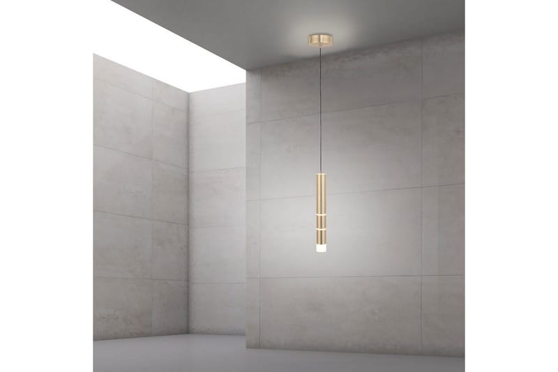 Taklampa Pure Vega - 12x120x12 cm, Matt mässing - Belysning & el - Inomhusbelysning & lampor - Taklampa & takbelysning - Pendellampor & hänglampor