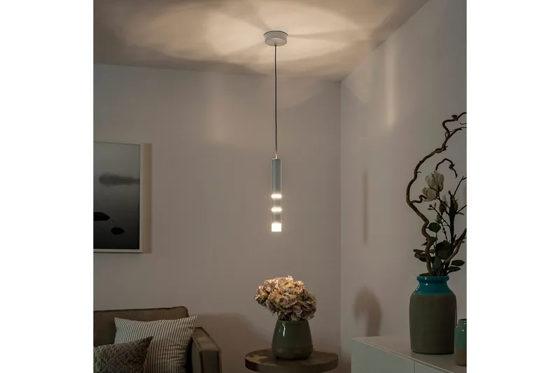 Taklampa Pure Vega - 12x120x12 cm, Aluminium - Belysning & el - Inomhusbelysning & lampor - Taklampa & takbelysning - Pendellampor & hänglampor