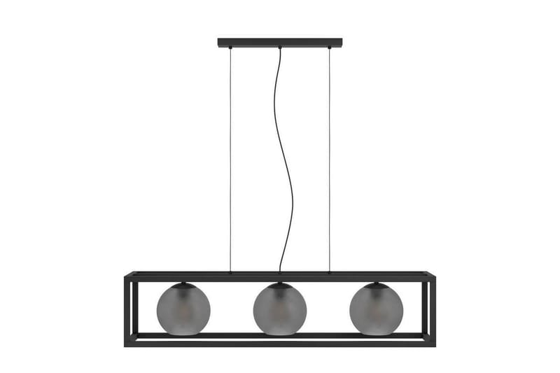 Takpendel Eglo Arangona Svart/Grå Ram med 3 Lampor - Belysning & el - Inomhusbelysning & lampor - Taklampa & takbelysning - Pendellampor & hänglampor