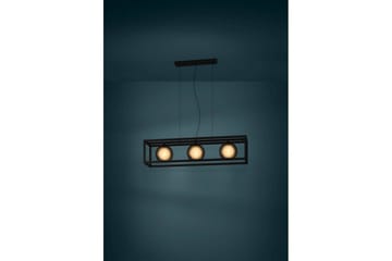 Takpendel Eglo Arangona Svart/Grå Ram med 3 Lampor - Belysning & el - Inomhusbelysning & lampor - Taklampa & takbelysning - Pendellampor & hänglampor