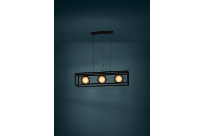 Takpendel Eglo Arangona Svart/Grå Ram med 3 Lampor - Belysning & el - Inomhusbelysning & lampor - Taklampa & takbelysning - Pendellampor & hänglampor