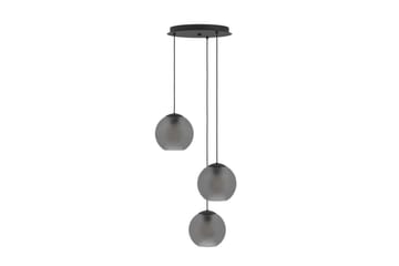 Takpendel Eglo Arangona Svart/Grå Rondell med 3 Lampor - Belysning & el - Inomhusbelysning & lampor - Taklampa & takbelysning - Pendellampor & hänglampor