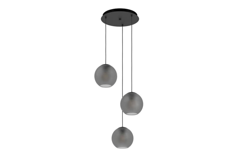 Takpendel Eglo Arangona Svart/Grå Rondell med 3 Lampor - Belysning & el - Inomhusbelysning & lampor - Taklampa & takbelysning - Pendellampor & hänglampor