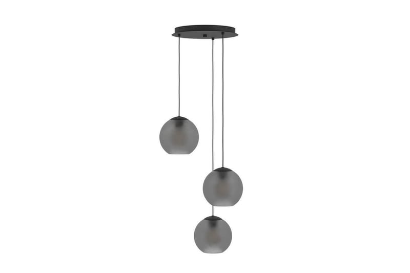 Takpendel Eglo Arangona Svart/Grå Rondell med 3 Lampor - Belysning & el - Inomhusbelysning & lampor - Taklampa & takbelysning - Pendellampor & hänglampor