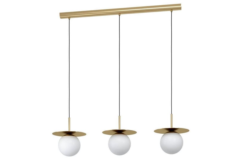 Takpendel Eglo Arenales Mässing/Opalvit med 3 Lampor - Belysning & el - Inomhusbelysning & lampor - Taklampa & takbelysning - Pendellampor & hänglampor