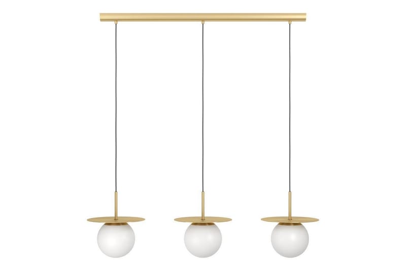 Takpendel Eglo Arenales Mässing/Opalvit med 3 Lampor - Belysning & el - Inomhusbelysning & lampor - Taklampa & takbelysning - Pendellampor & hänglampor