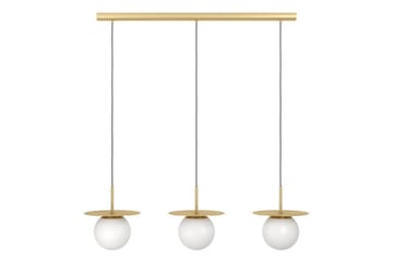 Takpendel Eglo Arenales Mässing/Opalvit med 3 Lampor - Belysning & el - Inomhusbelysning & lampor - Taklampa & takbelysning - Pendellampor & hänglampor