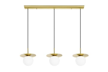 Takpendel Eglo Arenales Mässing/Opalvit med 3 Lampor - Belysning & el - Inomhusbelysning & lampor - Taklampa & takbelysning - Pendellampor & hänglampor