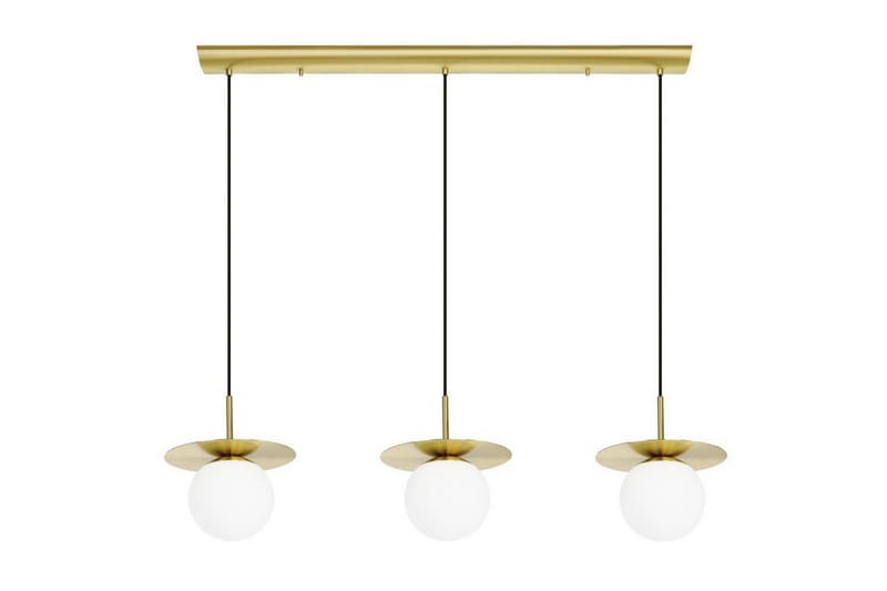 Takpendel Eglo Arenales Mässing/Opalvit med 3 Lampor, undefined