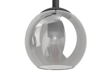 Takpendel Eglo Argallo Svart/Transparent med 4 Lampor - Belysning & el - Inomhusbelysning & lampor - Taklampa & takbelysning - Pendellampor & hänglampor