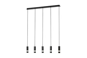 Takpendel Eglo Bernabeta Svart med 5 Lampor - Belysning & el - Inomhusbelysning & lampor - Taklampa & takbelysning - Pendellampor & hänglampor