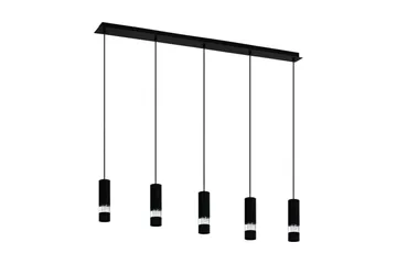 Takpendel Eglo Bernabeta Svart med 5 Lampor - Belysning & el - Inomhusbelysning & lampor - Taklampa & takbelysning - Pendellampor & hänglampor