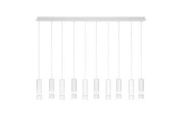 Takpendel Eglo Bernabeta Vit med 10 Lampor - Belysning & el - Inomhusbelysning & lampor - Taklampa & takbelysning - Pendellampor & hänglampor