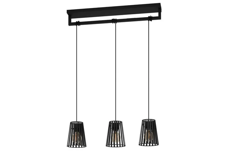 Takpendel Eglo Bogota Svart med 3 Lampor, undefined